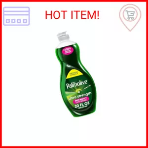 Palmolive Ultra Strength Liquid Dish Soap, Original Green, 20 Fluid Ounce - Picture 1 of 2