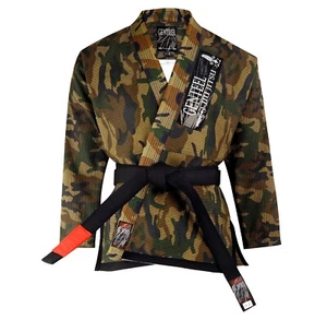 Premium quality Brazilian jiu jitsu uniform custom high quality Camo BJJ GI A1L - Picture 1 of 8