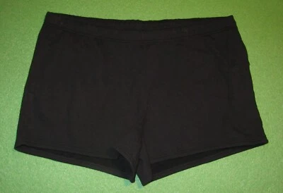 Pantalones Cortos SKIMS Mujer Algodón Polar, Negro Ónix, Mezcla de Algodón, Talla 4XL, Nuevos Foto 1 de 4