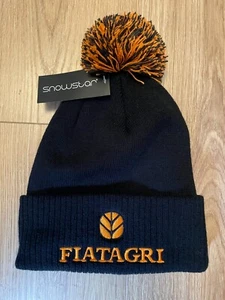 Fiatagri Tractor Pom Pom Beanie Hat - One Size - Picture 1 of 1