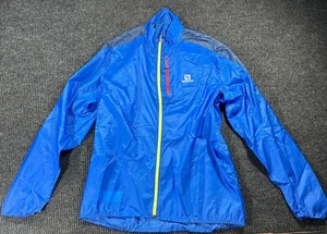 Salomon Windbreaker Blue AdvancedSkin Mens XL - Picture 1 of 11