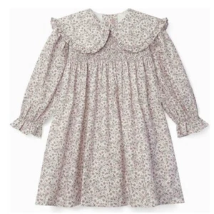 LA COQUETA  Floris Smock Dress, Pink Floral Size 6y - Picture 1 of 6