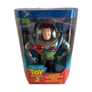 1999 BUZZ LIGHTYEAR Mattel Disney Pixar Toy Story 2 Talking Techno-Gear BNIB - Bild 1 von 10