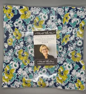 Moda fabric Layer Cake 42, 10" squares Flour Garden, Linzee Kull McCray - Picture 1 of 9