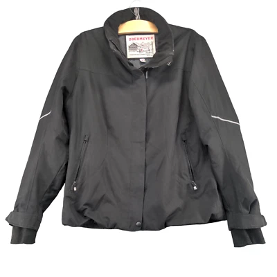 Obermeyer Women's Full Zip Thermore Insulated Ski Jacket Black Size 10 Winter - Image 1 of 4