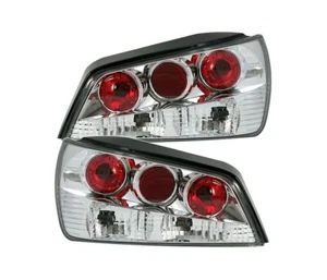 rear lights for set PEUGEOT 306 FLIESSHECK 5D 1993 1994 1995-1997 chrome VT1334 - Picture 1 of 3