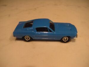 Vintage Mini Lindy No-5 Blue Ford Mustang The Lindberg Line
