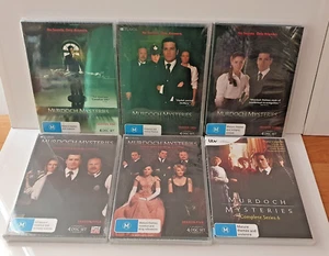 Murdoch Mysteries : Series 1 - 6 ~ New/Sealed ~ Genuine Region 4 ~ Free Post - Picture 1 of 5