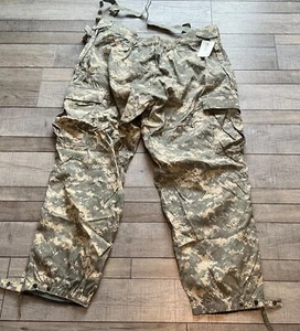 US ARMY GEN III Camo Pants DIGITAL COLD WEATHER TROUSER XL REG SOFT SHELL New - Picture 1 of 4