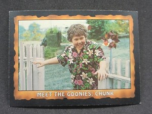 1985 Topps THE GOONIES MEET THE GOONIES: CHUNK #3 p[H