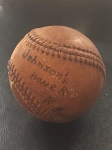 Bob Johnson 1940 Home Run Game Used Baseball Philadelphia Athletics A's Sep 18 - Picture 1 of 3