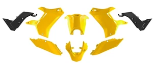 Set Plástico Carenado Yamaha Teneré 700 2019-2024 Tenere Rtech Amarillo / Negro - Imagen 1 de 3