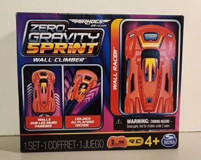 Red Air Hogs Zero Gravity Sprint RC Car Toy Wall Climber USB Rechargeable NIB - Image 1 of 4