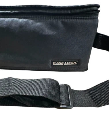 VTG CASE LOGIC Cassette 60 Case Double-Sided 30 Tapes Each Side Shoulder Strap - Image 1 of 4