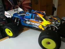 VERY RARE VINTAGE R/C 1/8 HOTBODIES LIGHTNING PRO CARBON GTX TRUCK.FREEPOST.