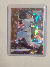 2020 PANINI PRIZM ANTHONY RIZZO BURGUNDY CRACKED ICE 12/25