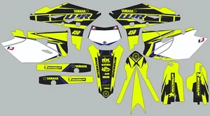 Vibrant Highlighter YAMAHA GRAPHICS  WR 450F WR450F 2012 2013 2014 2015 - Picture 1 of 1