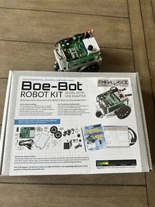 Parallax Boe Bot Robot Kit NEW 28132 Serial With USB Adapter - Picture 1 of 7