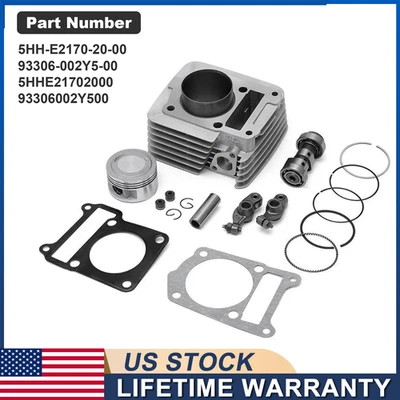 Kit de anel de eixo de comando braço balancim cilindro furo grande TTR125E L para Yamaha TTR125 150cc - Imagem 1 de 4