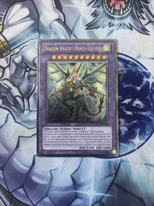(UU) Dragon Knight Draco-Equiste DREV-EN038 Unlimited Ultimate Rare LP - Picture 1 of 7