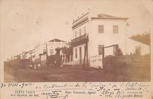 Brasil - Santa Maria (Rio Grande do Sul) - Rua Venancio Ayres - FOTO POSTAL - Ed - Picture 1 of 2