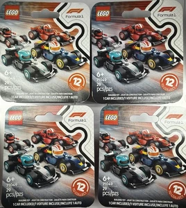 LEGO Formula F1 Race Car Series 71049 - Sealed 4 PACK - Picture 1 of 12