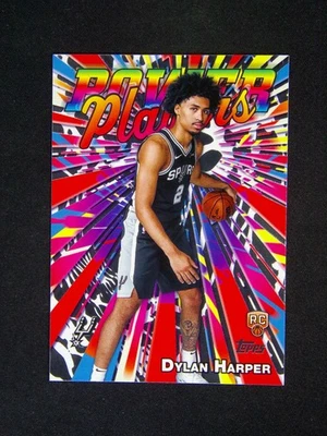 2025-26 Topps Flagship NBA Dylan Harper #17 RC Rookie Power Players - Image 1 of 2
