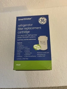 Cartucho de repuesto de filtro de refrigerador GE Smartwater MWF nuevo/sellado de fábrica - Imagen 1 de 9