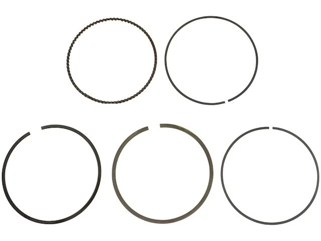 84QV26D Piston Ring Set Fits 2008-2013 Volvo C30 2.5L 5 Cyl B5254T7 - Image 1 of 1