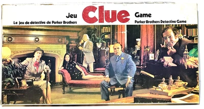 Clue - Bilingual (French) Detective Board Game - Parker Brothers - Vintage 1972 - Image 1 of 4