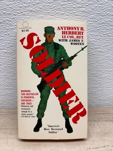 1979 Soldier By Anthony B. Herbert Tradepaperback Signed By The Author - Picture 1 of 14