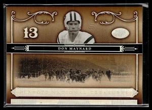 2006 NATIONAL TREASURES BASE /125 DON MAYNARD JETS - Picture 1 of 1