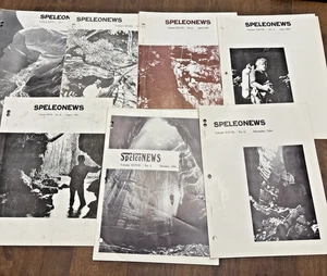 7 Issues Speleonews Magazine 1983 1984 TN Grottoes National Speleology Caves - Bild 1 von 23