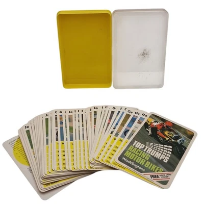 Vintage Waddingtons Top Trumps Universal Series 1982 Racing Motor Bikes - Image 1 of 4