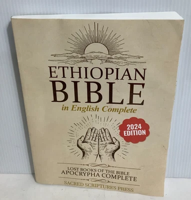 Ethiopian Bible in English Complete: Lost Books Bible Apocrypha 2024 Edition Foto 1 de 4