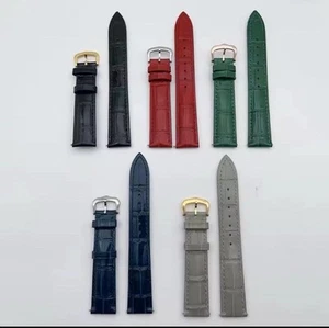 Genuine Leather Strap for Cartier Tank/Must/Santos Rose Gold | Soft & Breathabl - Picture 1 of 11