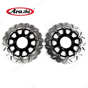 Front Brake Disc Rotor For Honda CBR929RR 2000-2001 CBR954RR 2002 2003 Black - Picture 1 of 9