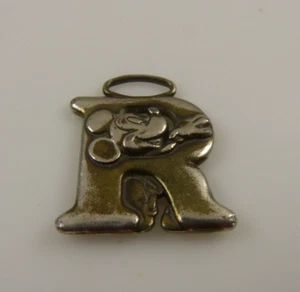 Disney Mickey Mouse Schlüsselanhänger Vintage defekt Buchstabe R - Bild 1 von 5