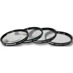 AGFA 72mm 4-Piece Close-Up Macro Multi Coated Filter Kit (+1+2+4+10) - Picture 1 of 1