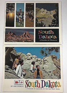 Vintage South Dakota Reiseprospekte Reiseführer Karten 60er 70er Jahre Farbfotos - Bild 1 von 5