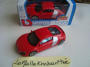 Miniature b burago audi R8 1/43 neuve en boite rouge - Bild 1 von 1