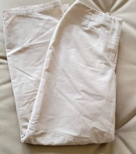 A/X ARMANI EXCHANGE TROUSER WOMENS Ivory cotton blend SIZE 2 - Picture 1 of 11