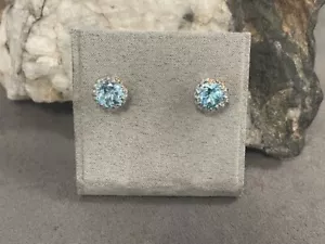 Clogau Welsh Silver & 9ct Rose Gold Archipelago Earrings Rare Sterling 925 Wales - Picture 1 of 11