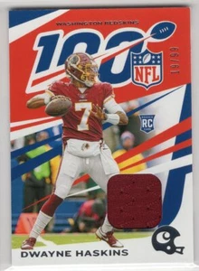 2019 Panini Chronicles #94 Dwayne Haskins Washington Rookie Relic SP 19/99 - Picture 1 of 1