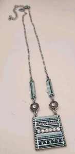 Lia Sophia Elemental Necklace 16"-19" Pre-owned - Picture 1 of 5