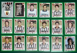 LOTTO DI 18 FIGURINE FLASH EUROFLASH CALCIOFLASH 90 1989-90 ASCOLI NUOVE - Picture 1 of 1