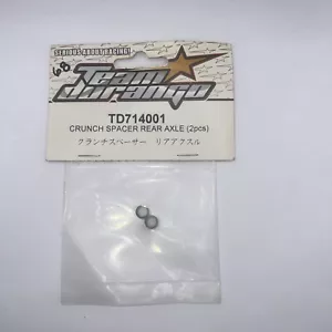 TD714001 CRUNCH SPACER REAR AXLE (2PCS) TEAM DURANGO - Picture 1 of 2