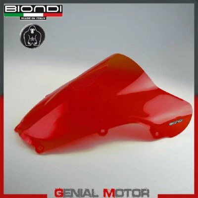 Cupolino Biondi Rosso trasparente 8010093 per SUZUKI GSX-R 1000 2001 > 2002 - Immagine 1 di 2