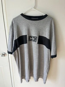 Vintage Original 90s Counter Culture Straight Edge Movement T-Shirt Gray XL - Picture 1 of 7