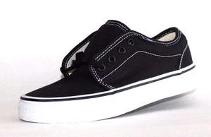 Zapato de Skate Vans Unisex Vulcanizado, Color Negro/Blanco. - Imagen 1 de 1